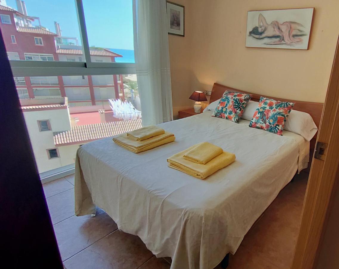 Apartamento En La Playa Con Piscina Пеньискола Экстерьер фото